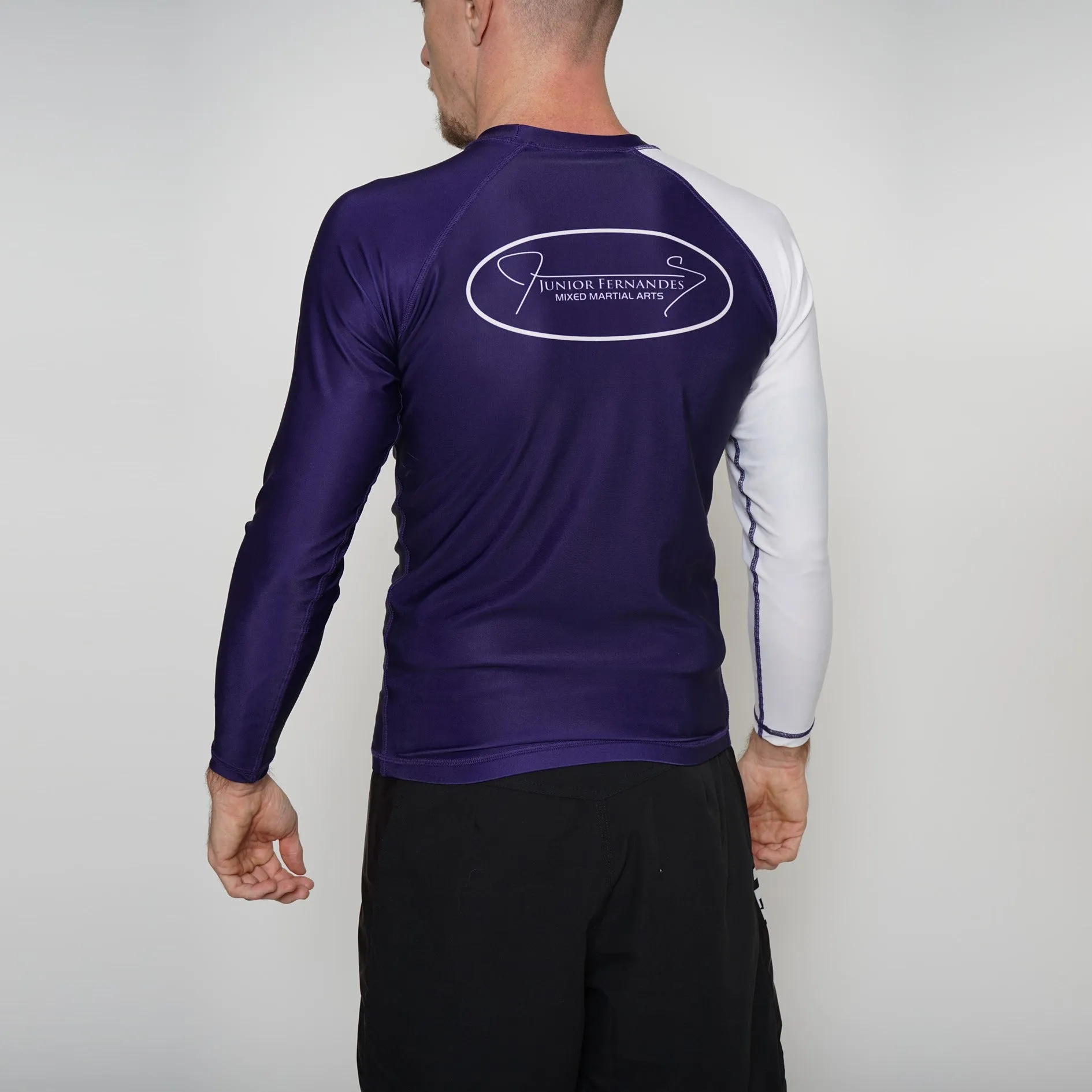 RASH GUARD JUNIOR FERNANDES LONG SLEEVE BELT RANK