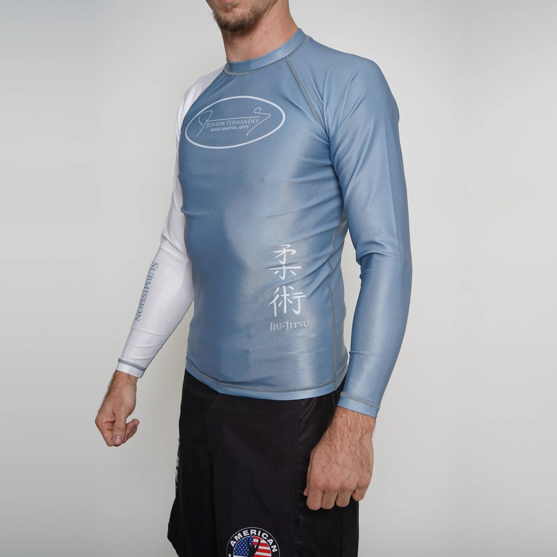 RASH GUARD JUNIOR FERNANDES LONG SLEEVE BELT RANK