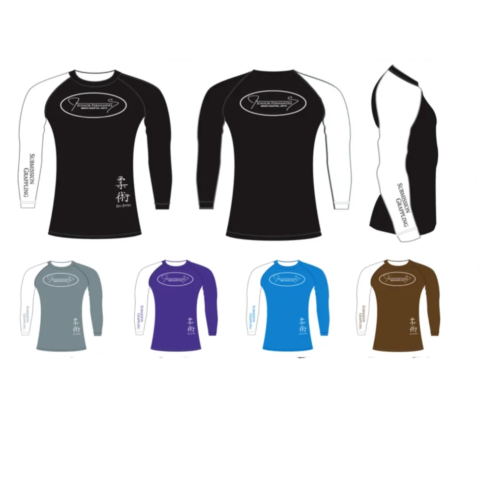 RASH GUARD JUNIOR FERNANDES LONG SLEEVE BELT RANK
