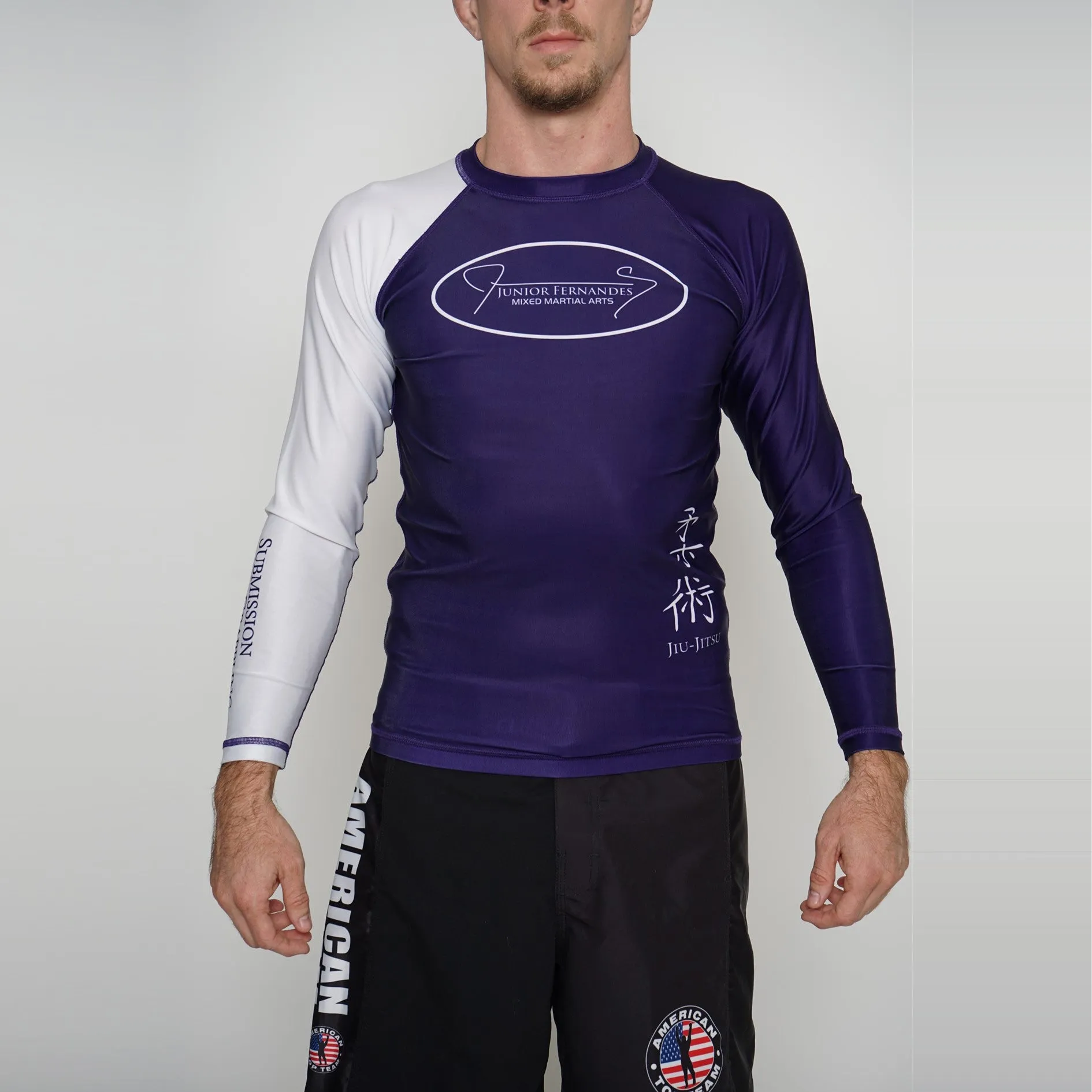 RASH GUARD JUNIOR FERNANDES LONG SLEEVE BELT RANK