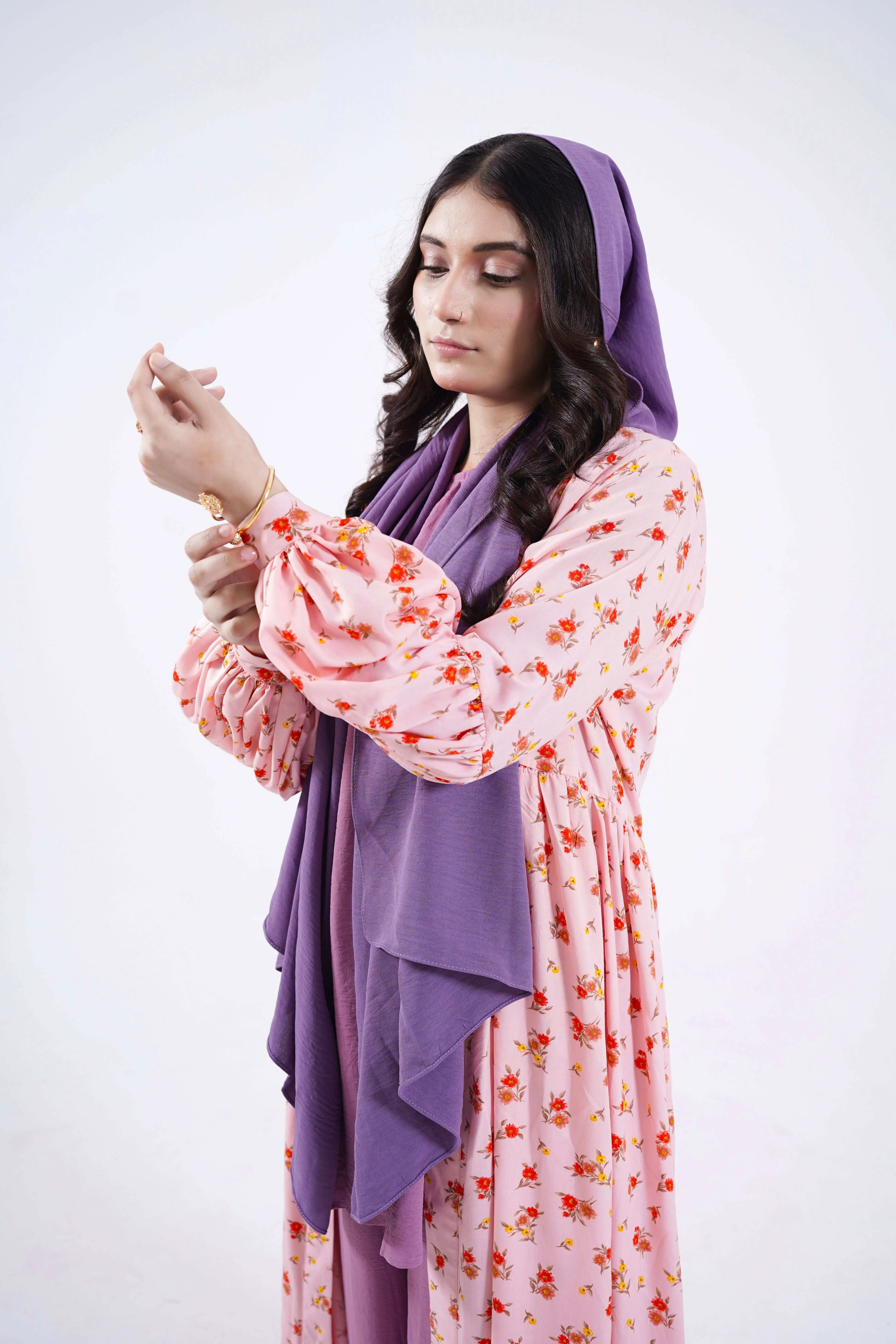 Rosette Pink Kimono