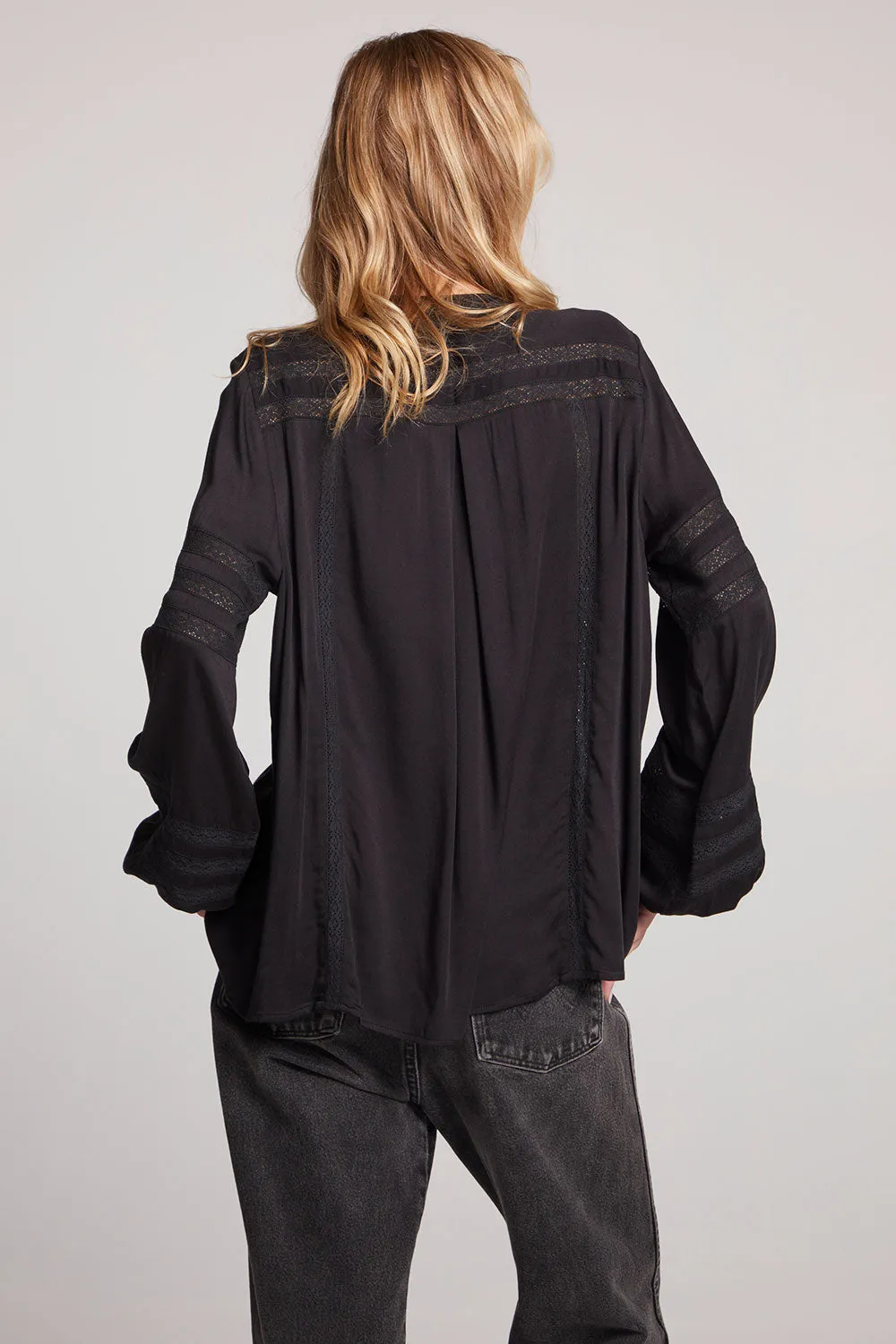 Rozina Licorice Blouse