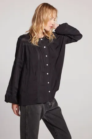 Rozina Licorice Blouse