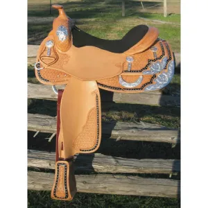 RW Bowman Silver Reiner Saddle