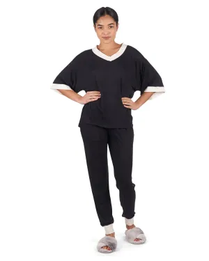 SALE Contrast Modal Pant Set