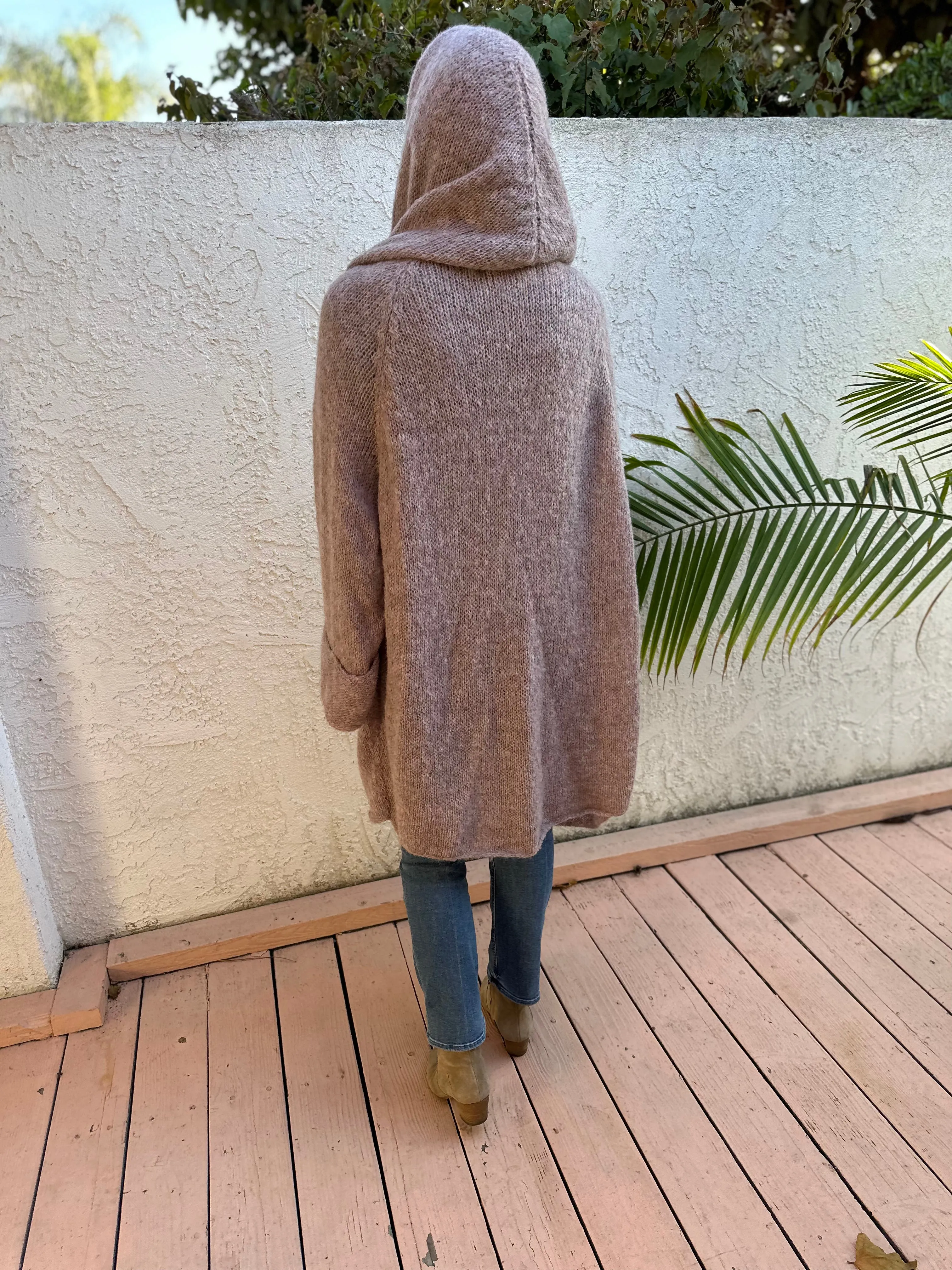 SALE Noble Fibre x Mia Peru Alpaca hoodie sweater