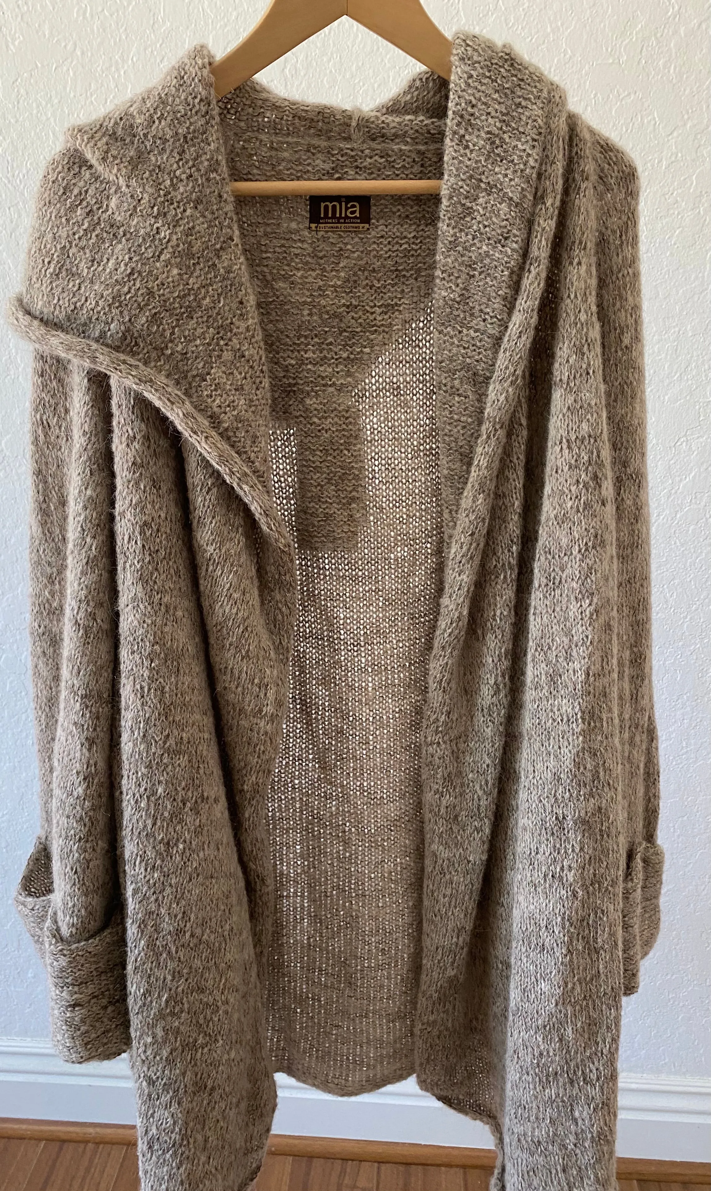 SALE Noble Fibre x Mia Peru Alpaca hoodie sweater