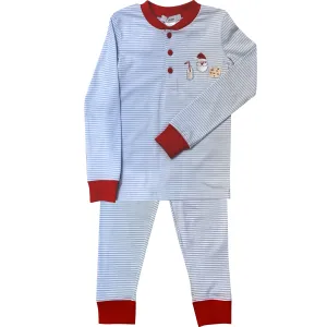 Santa, Milk, & Cookies Boy's Pajama Set