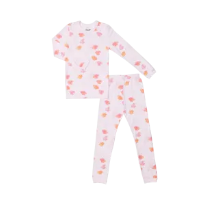 Seashells on Pink 2-Pc Pajamas