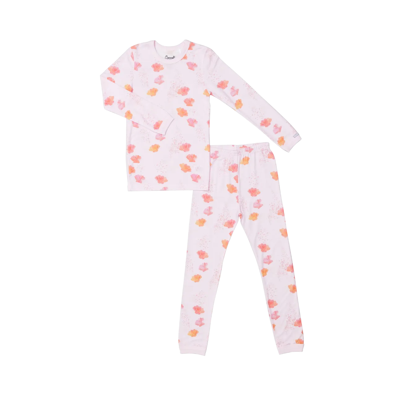 Seashells on Pink 2-Pc Pajamas