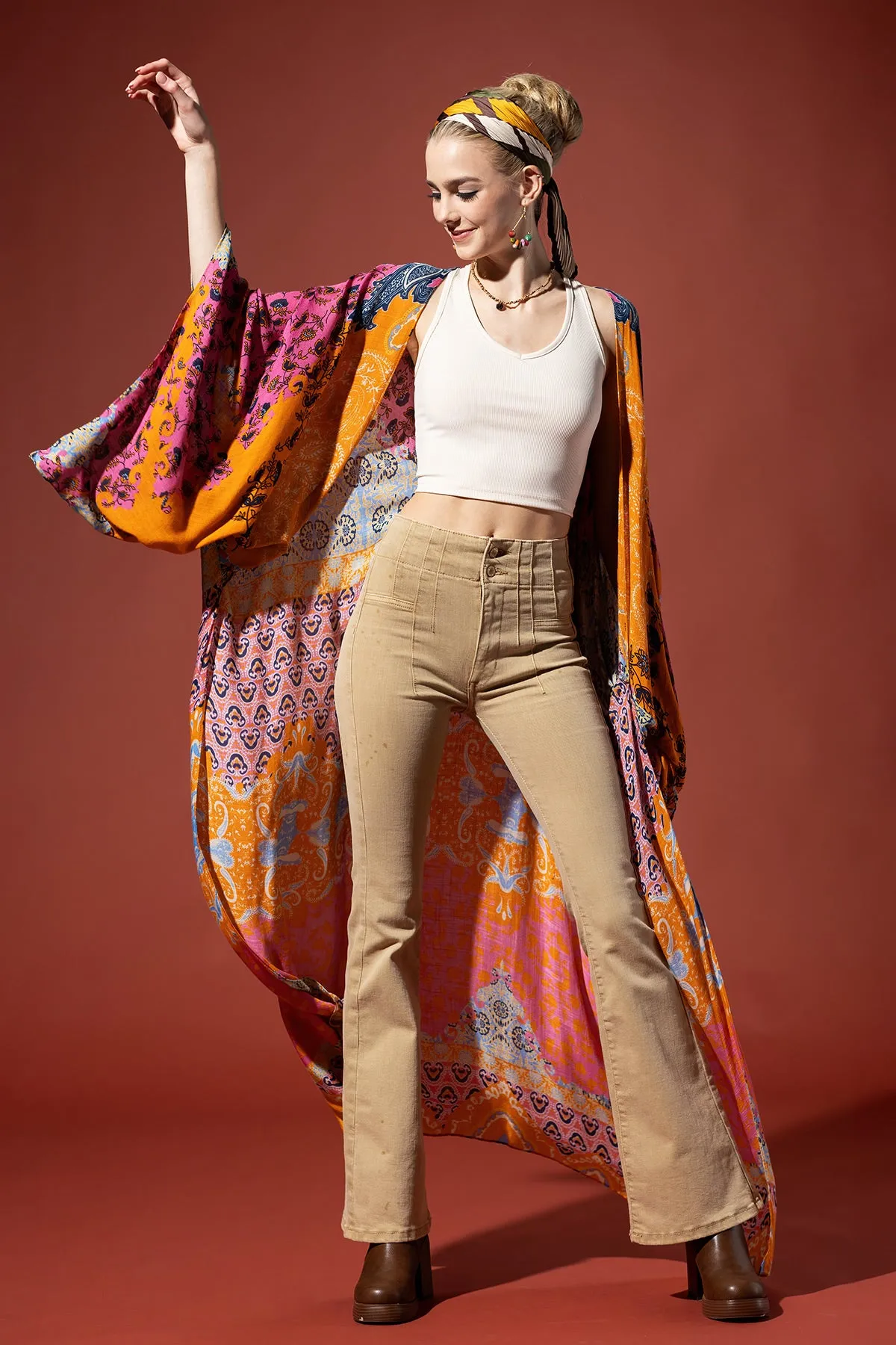 Seraphina Floral Duster Kimono