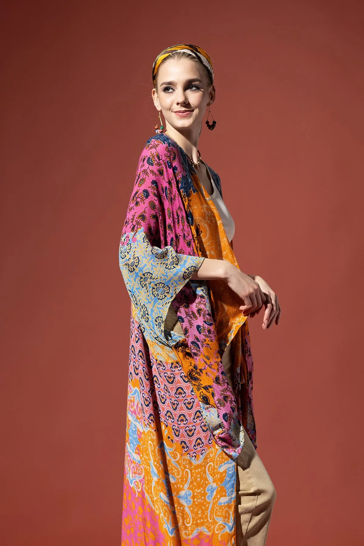 Seraphina Floral Duster Kimono