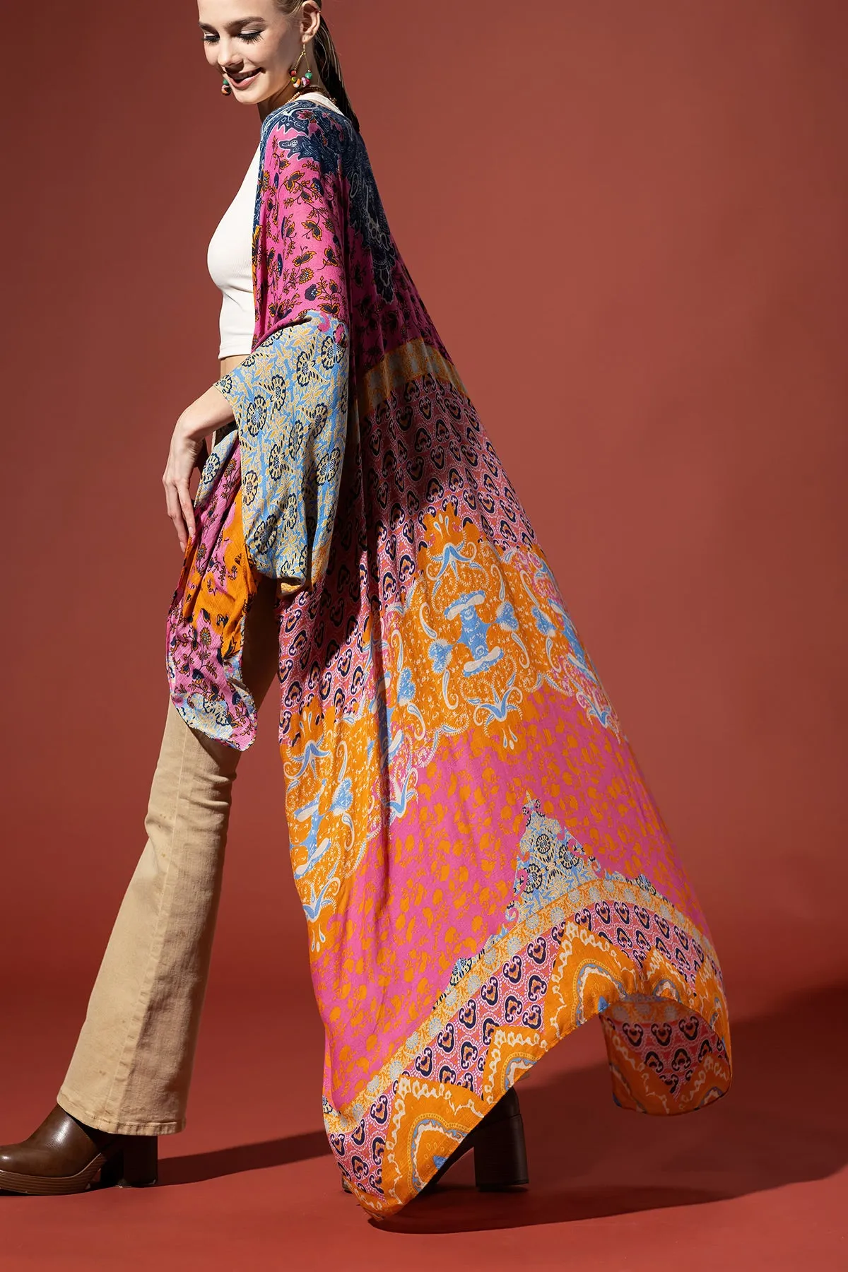 Seraphina Floral Duster Kimono