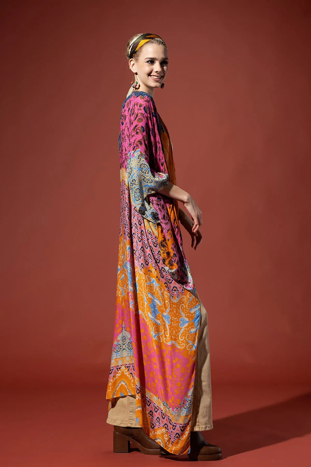 Seraphina Floral Duster Kimono