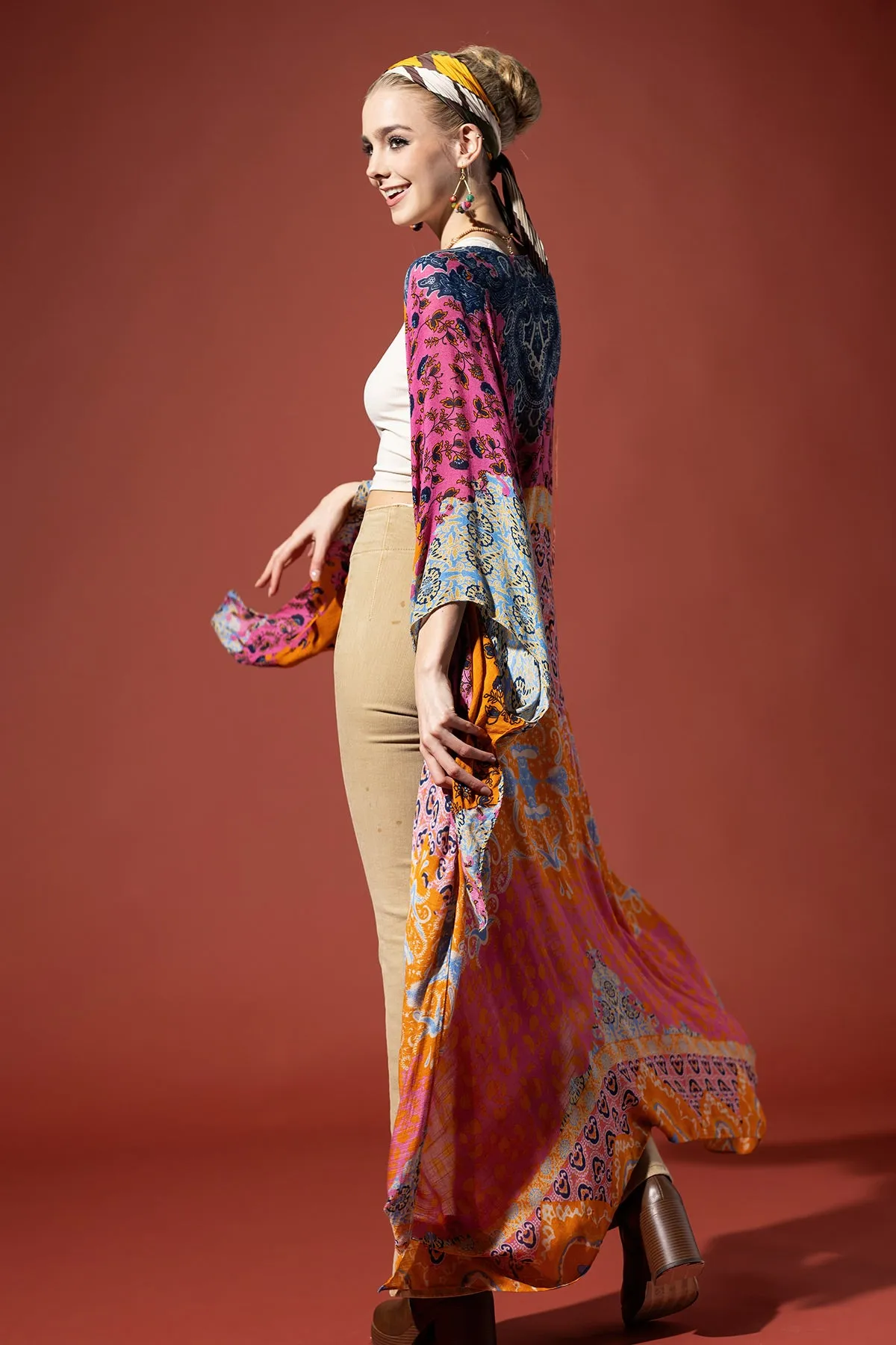 Seraphina Floral Duster Kimono