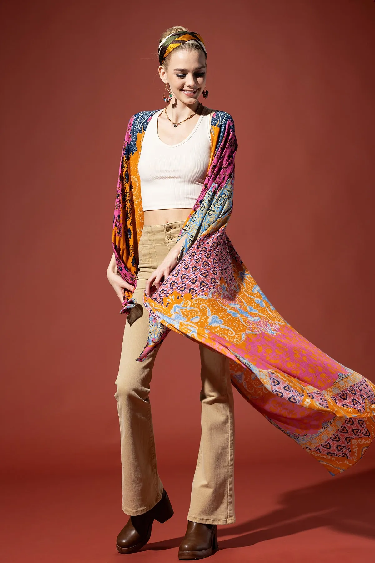 Seraphina Floral Duster Kimono