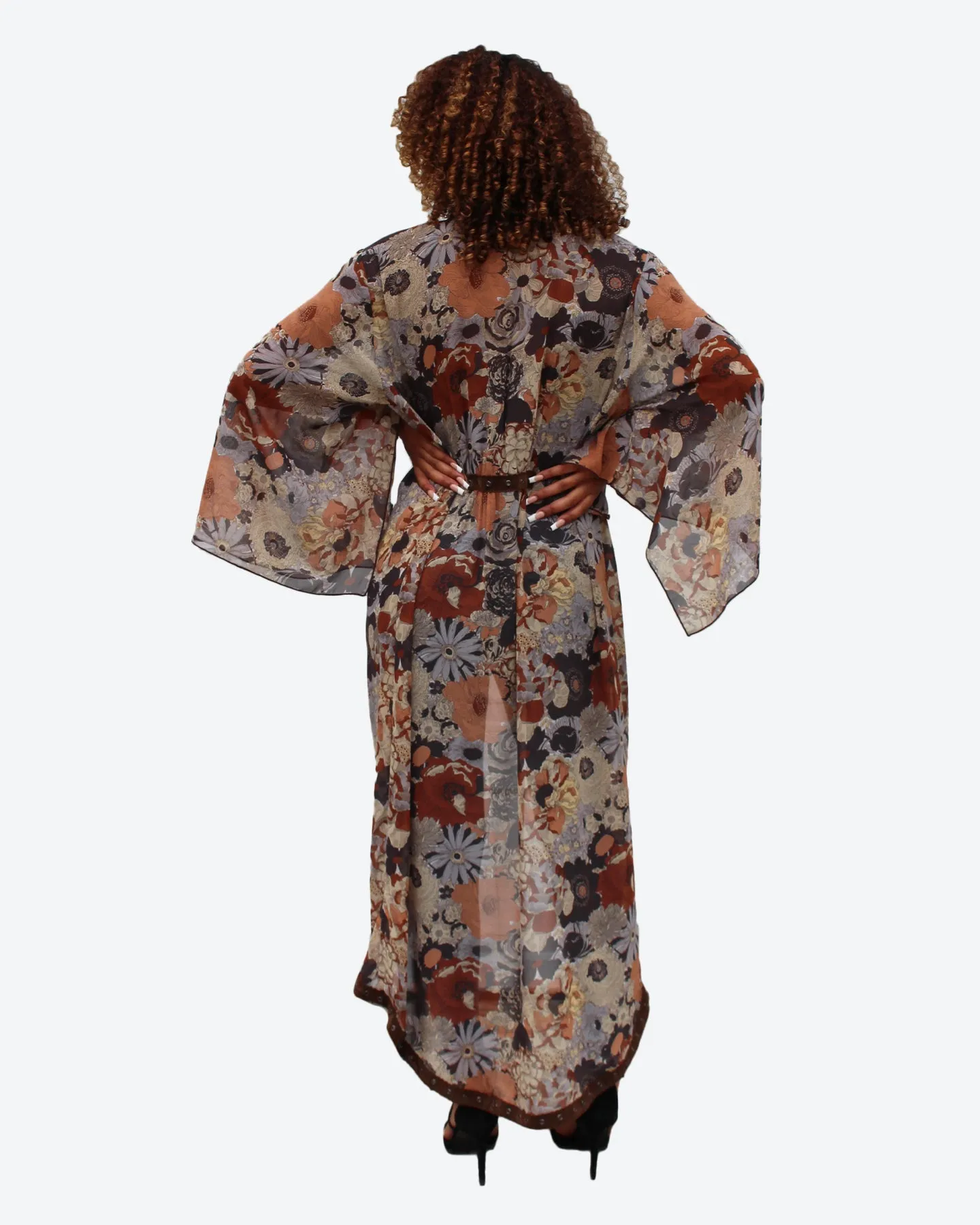 Seventies Floral Kimono