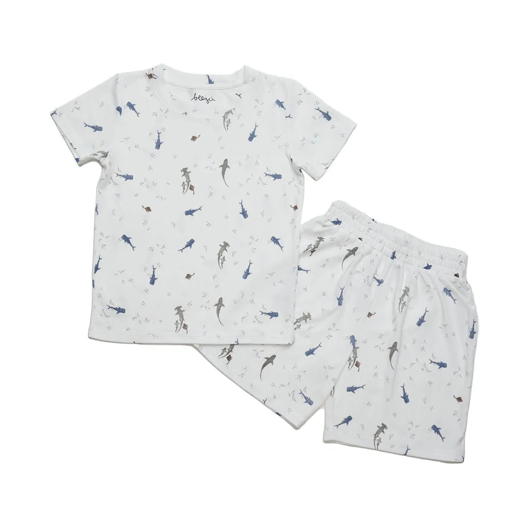 Sharks Short Pajama Set