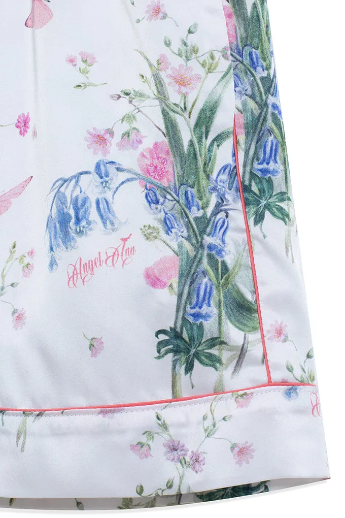 short sleeve satin pajama
