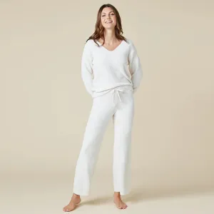Softies Marshmallow V-Neck Luxury Lounge Set