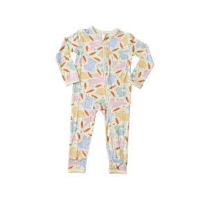 Soulbaby Easter Hoppy Bunnies Cozie Romper