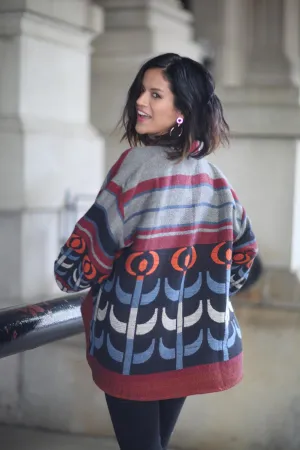 Southwestern Mixed Print Kimon