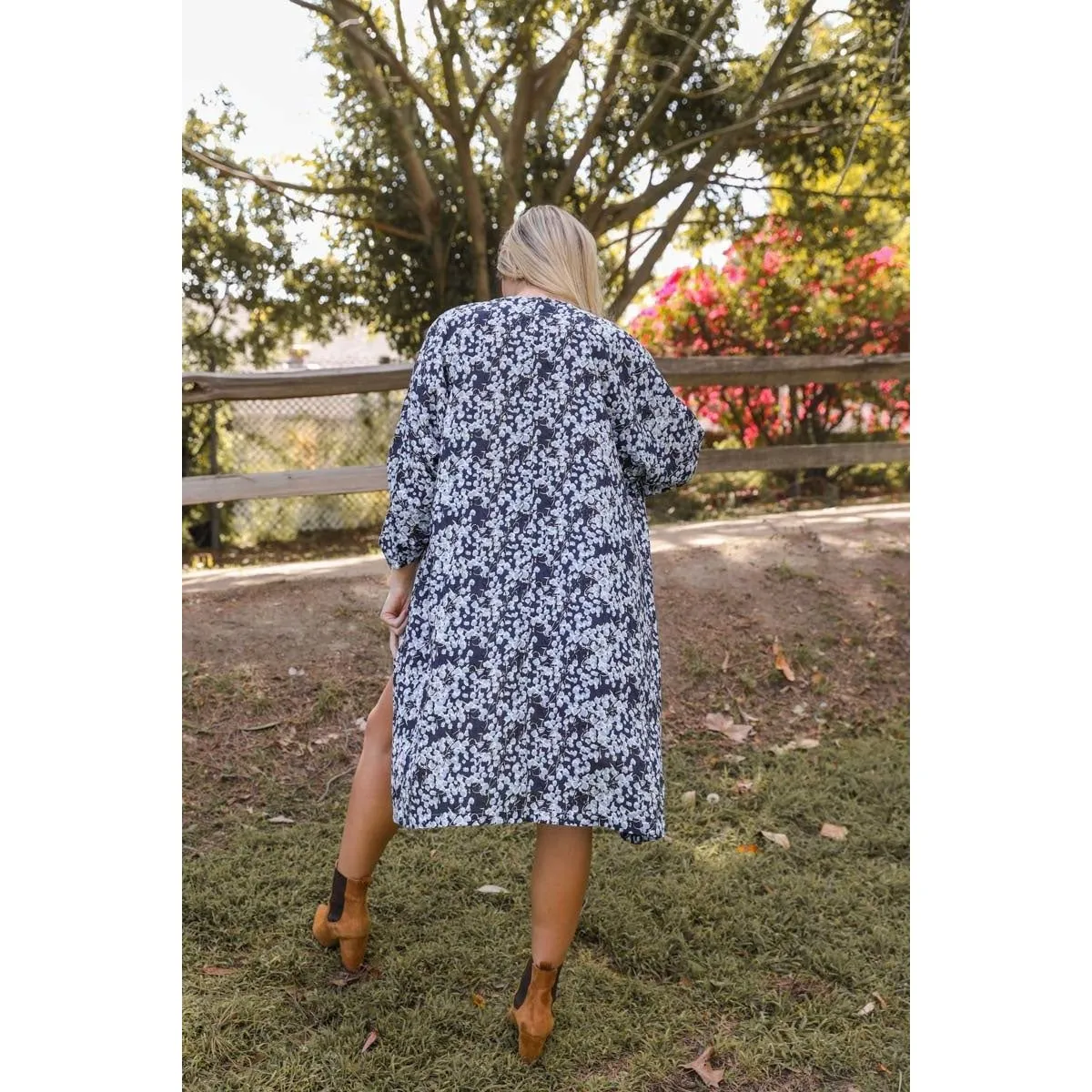 Spring Blossom Floral Kimono
