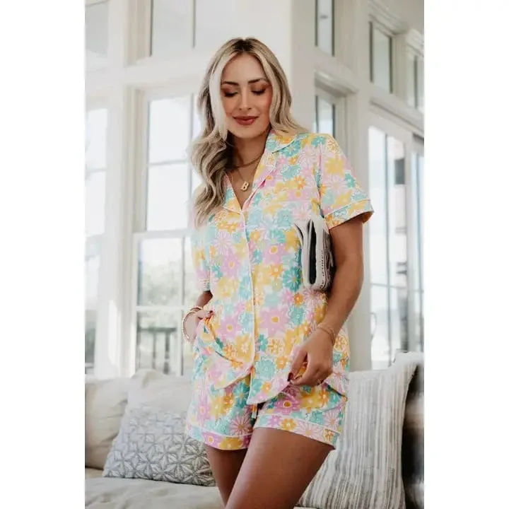 Spring Flowers Loungewear Set