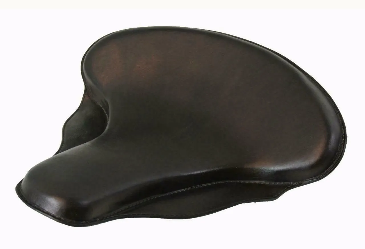 Spring Solo Seat Harley Touring Indian Chief Road King 17x16 Tractor Blk Leather