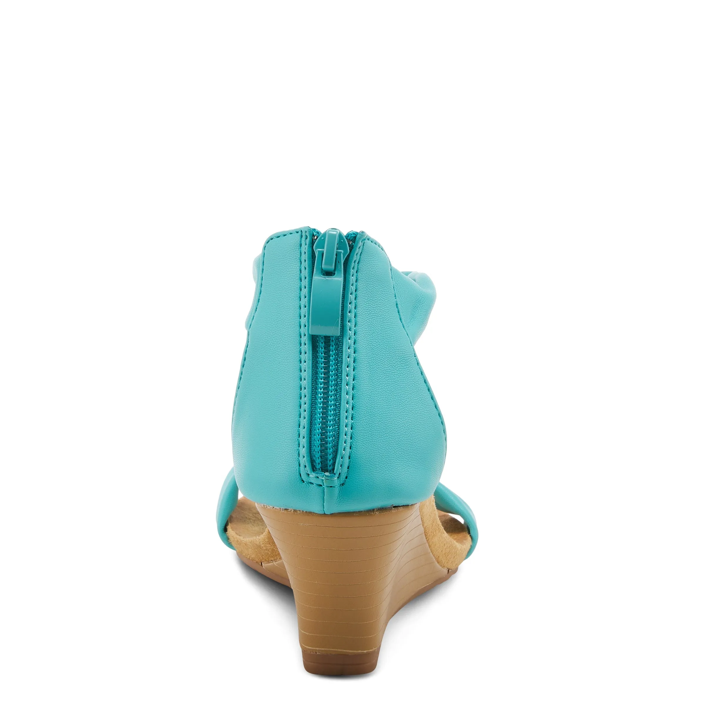 Spring Step Shoes Patrizia Harlequin Women’s Vegan Leather Wedge Sandal