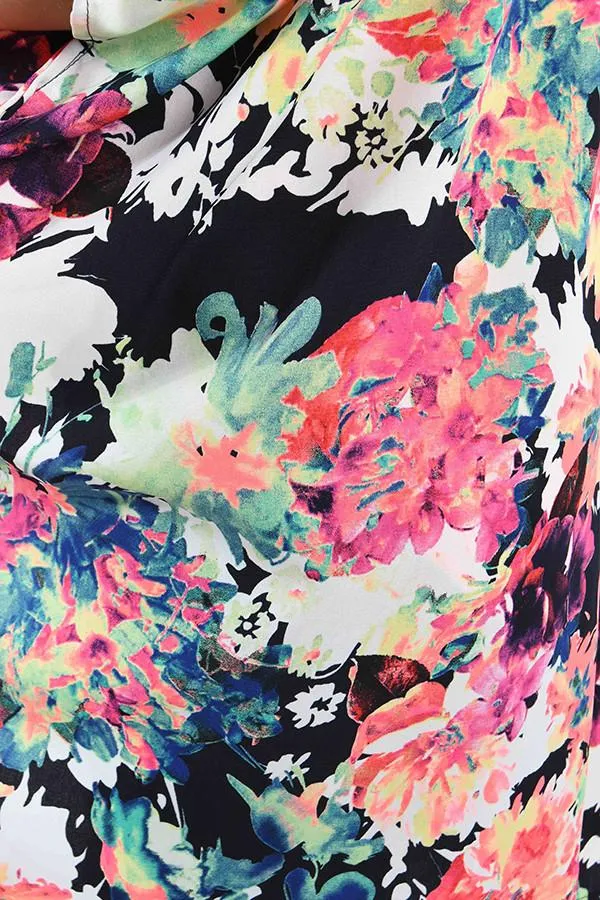 Stay Bright Floral Kimono