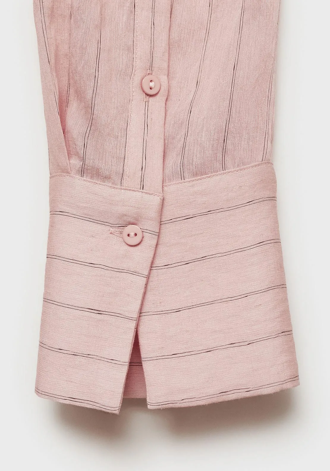 Stripe-print shirt - Pink