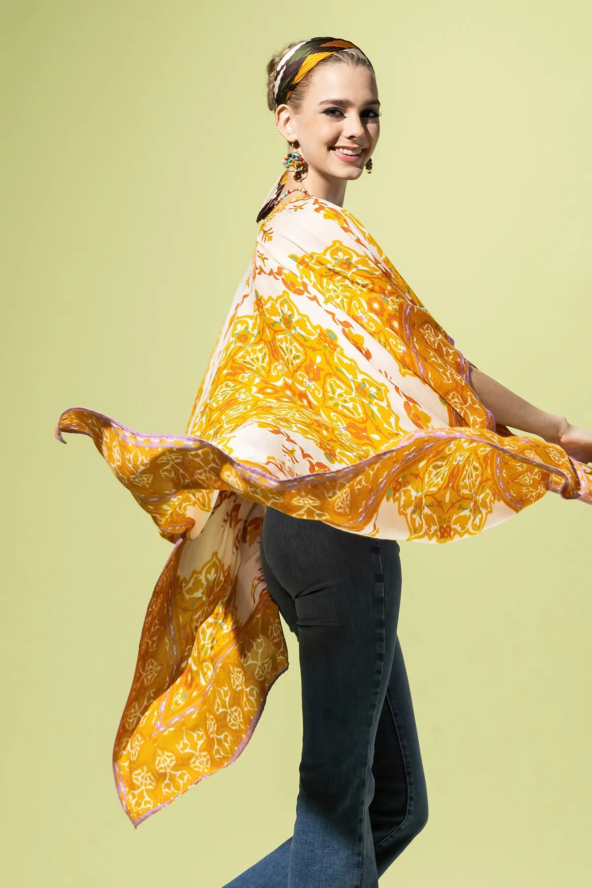 Sunshine Mandala Kimono