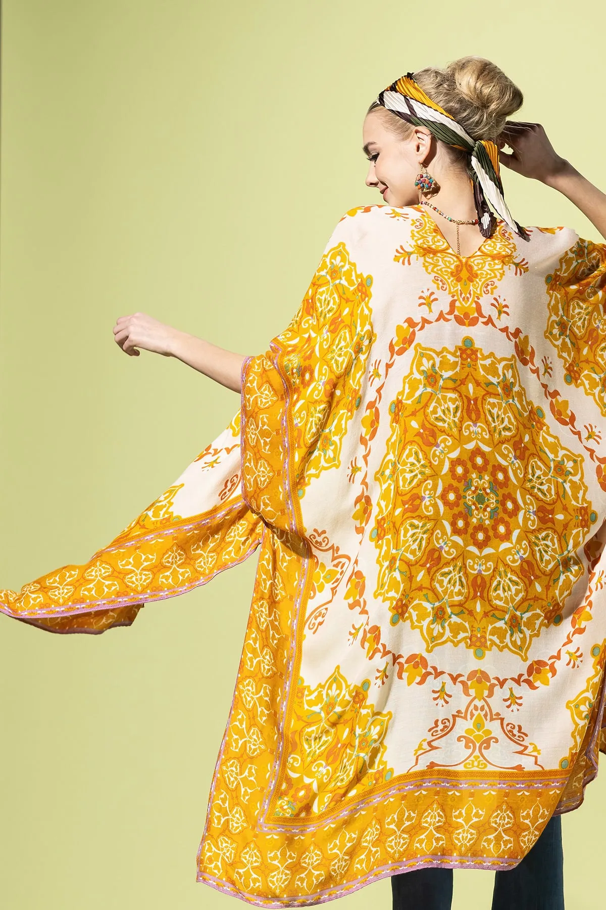 Sunshine Mandala Kimono