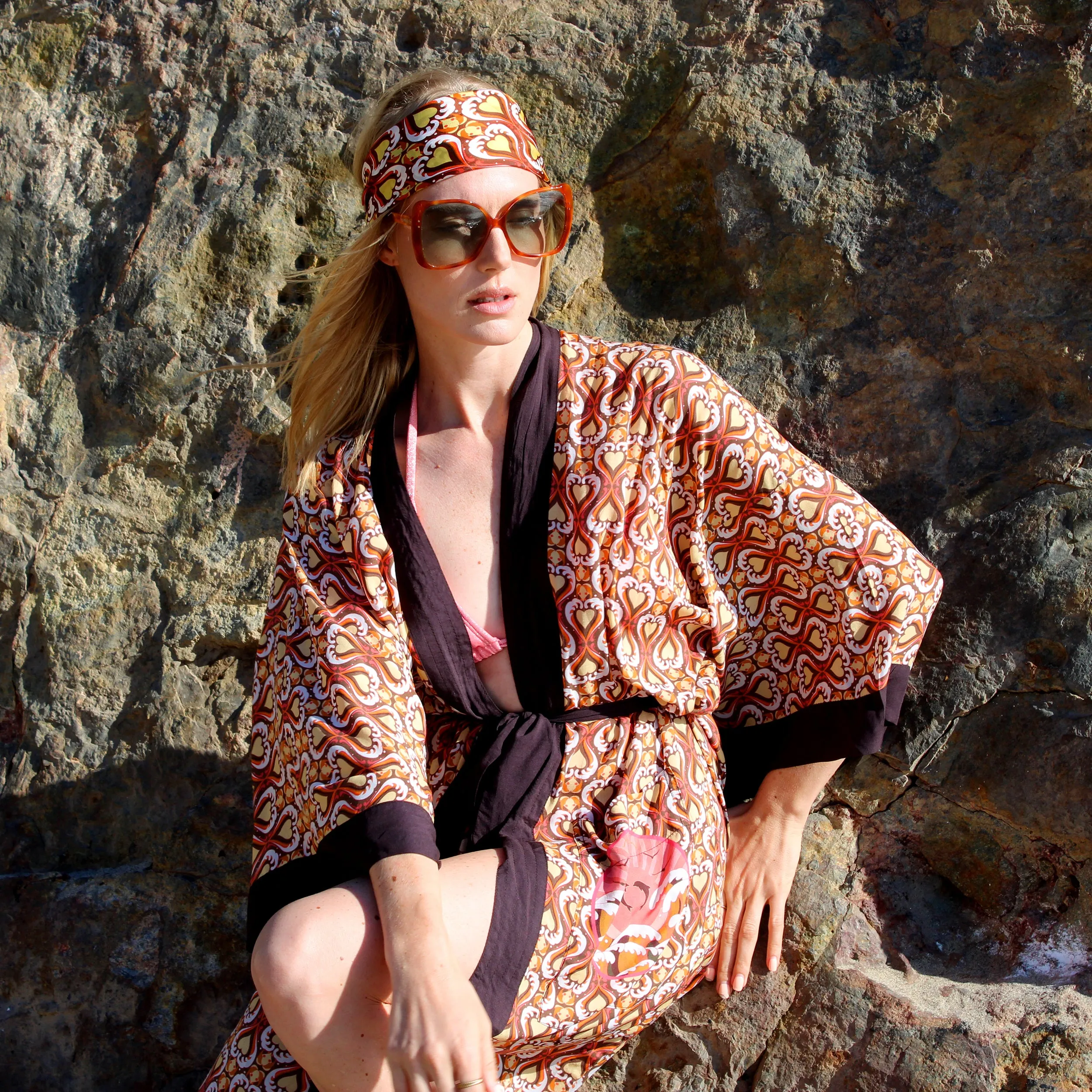 Surfrider Sunset Duster Robe
