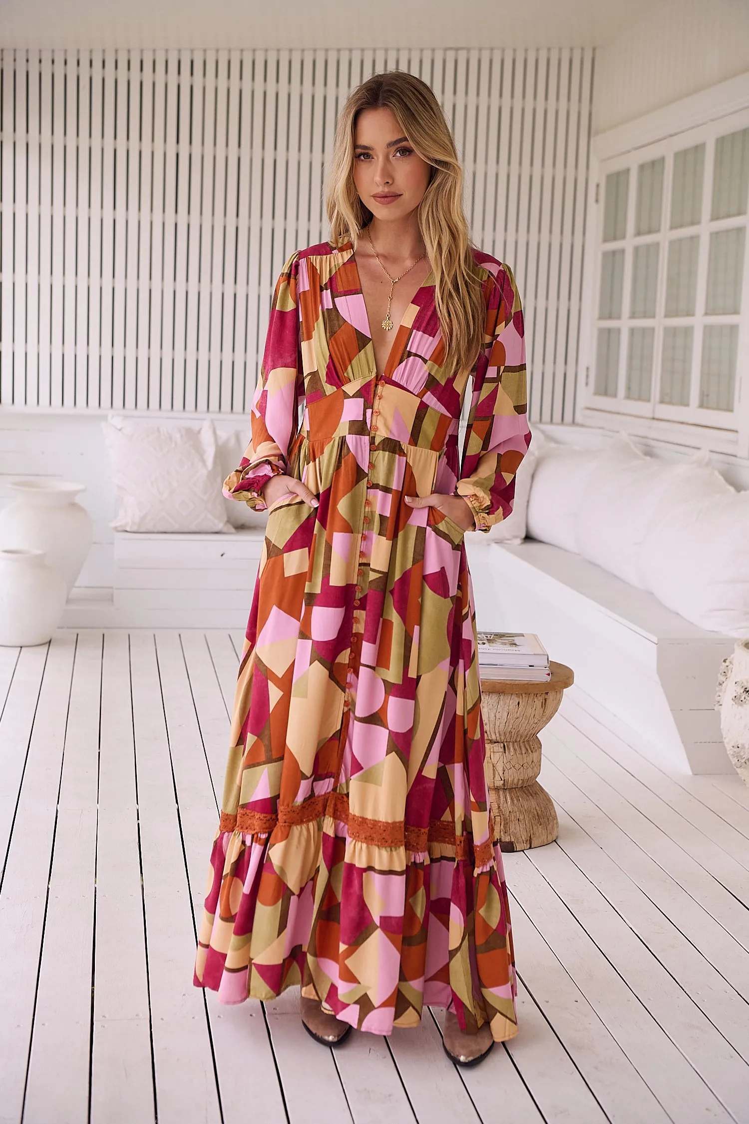Tabitha Maxi Dress -  Freya