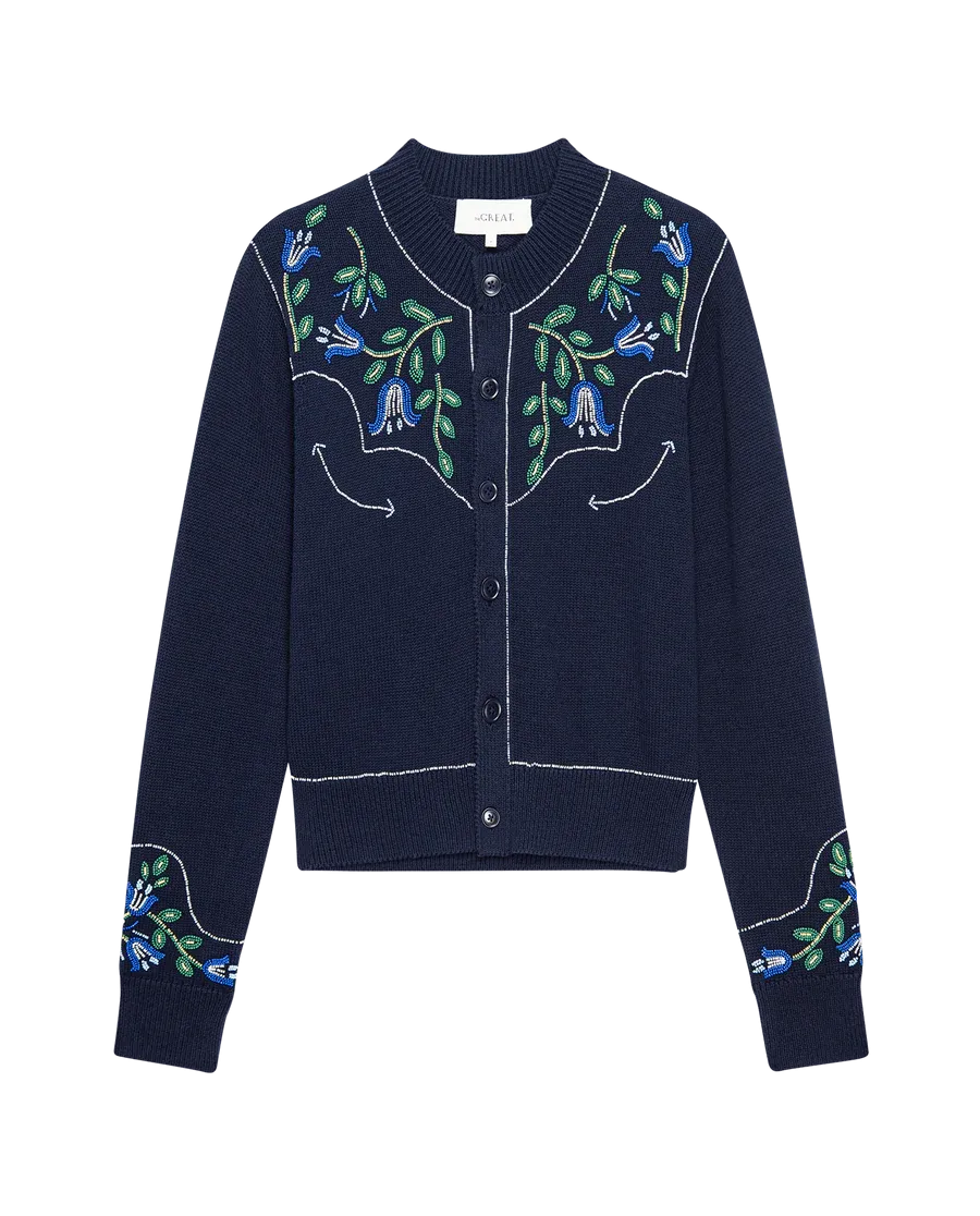 The Western Beaded Cardigan