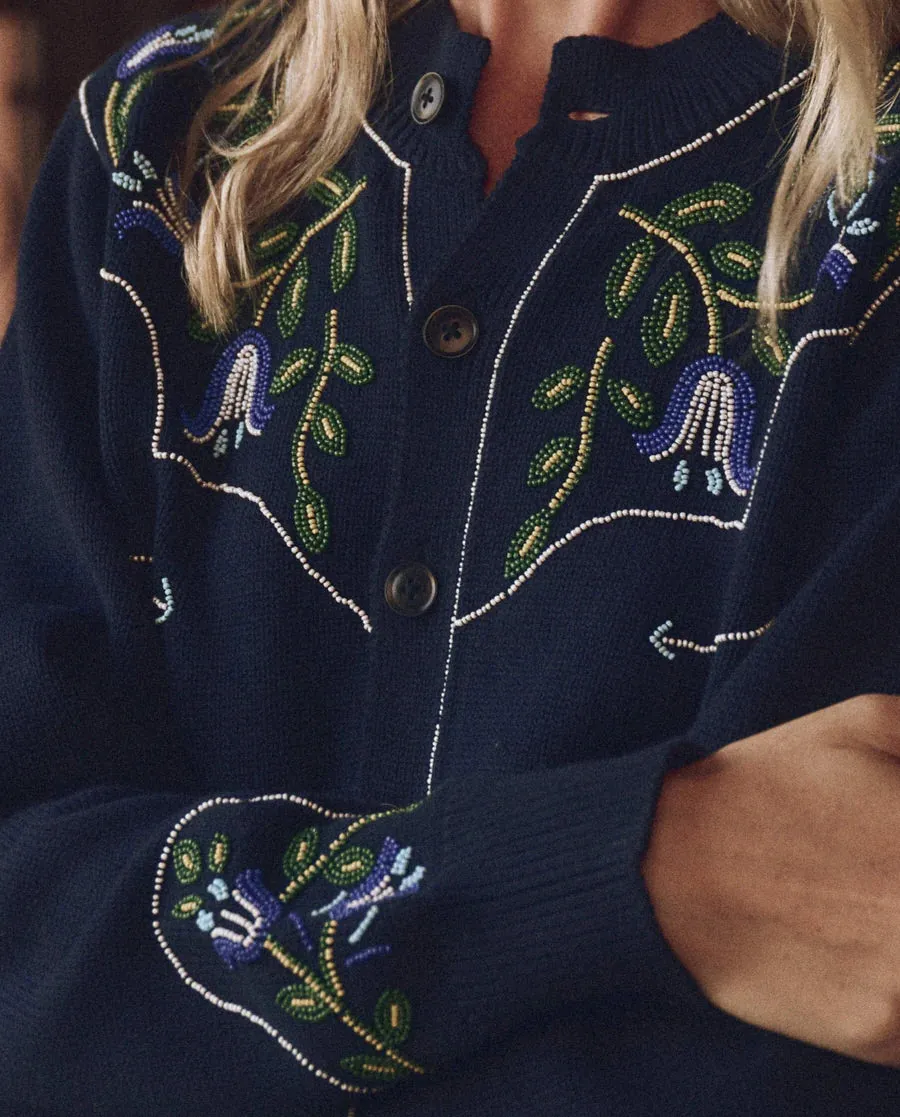 The Western Beaded Cardigan