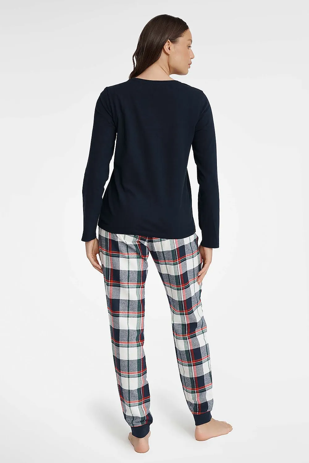 Two-piece blouse pants pyjamas set