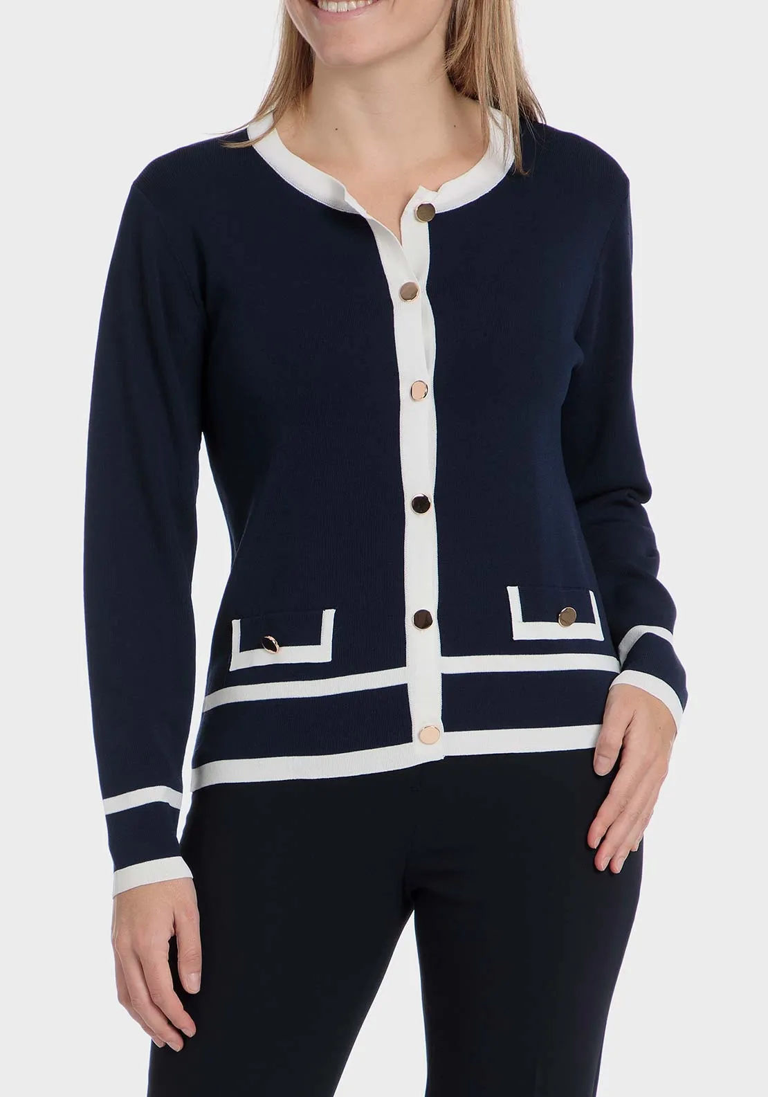Two-tone jacket - Blue / Navy