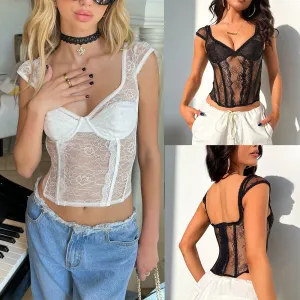 Underwear Vest Pajama Set For Women