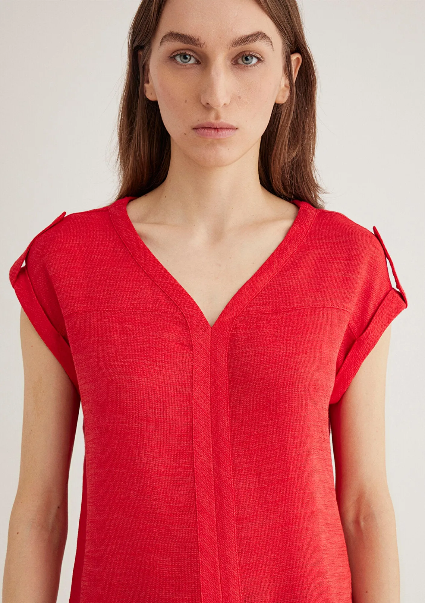 V Neck Blouse