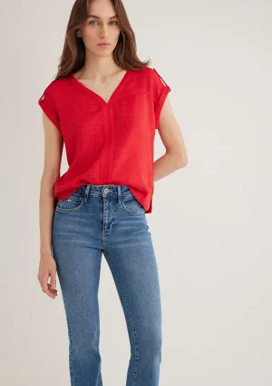 V Neck Blouse