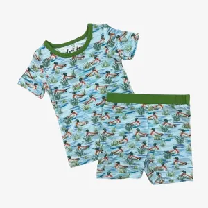 Velvet Fawn Bamboo Maui Mallards PJ Set