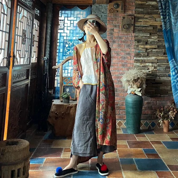 Vintage Bloom Kimono