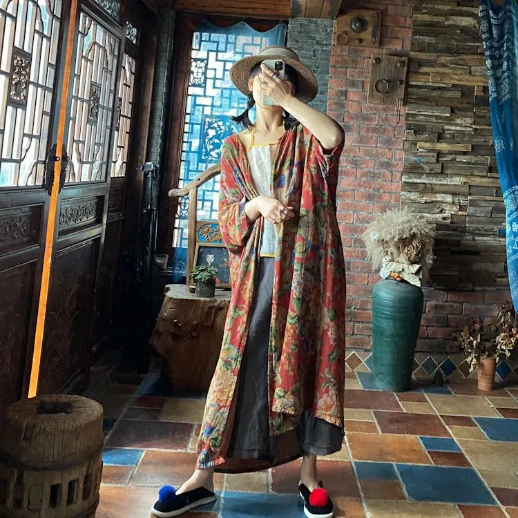 Vintage Bloom Kimono