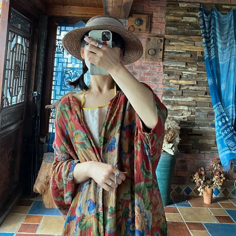 Vintage Bloom Kimono