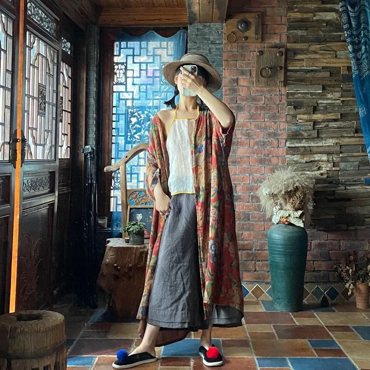 Vintage Bloom Kimono