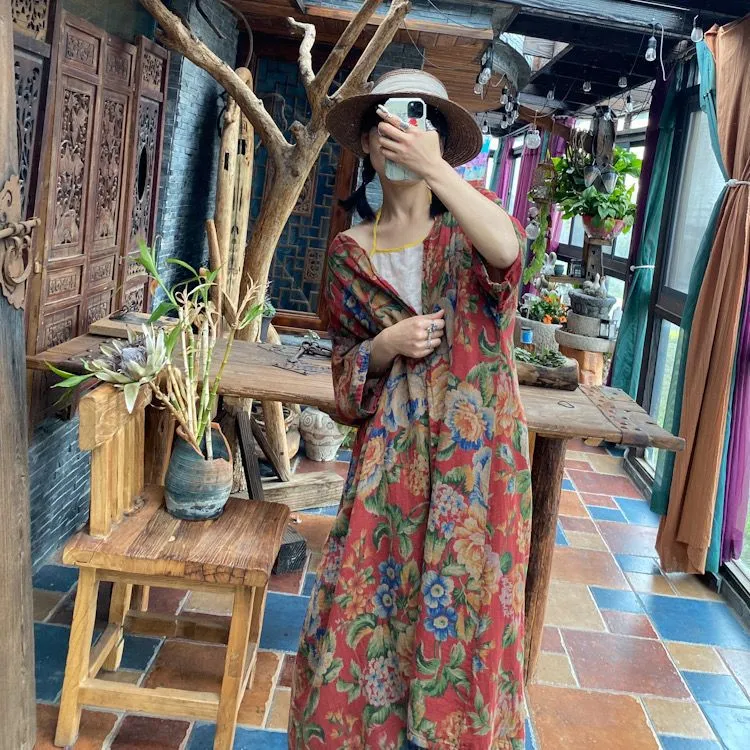 Vintage Bloom Kimono