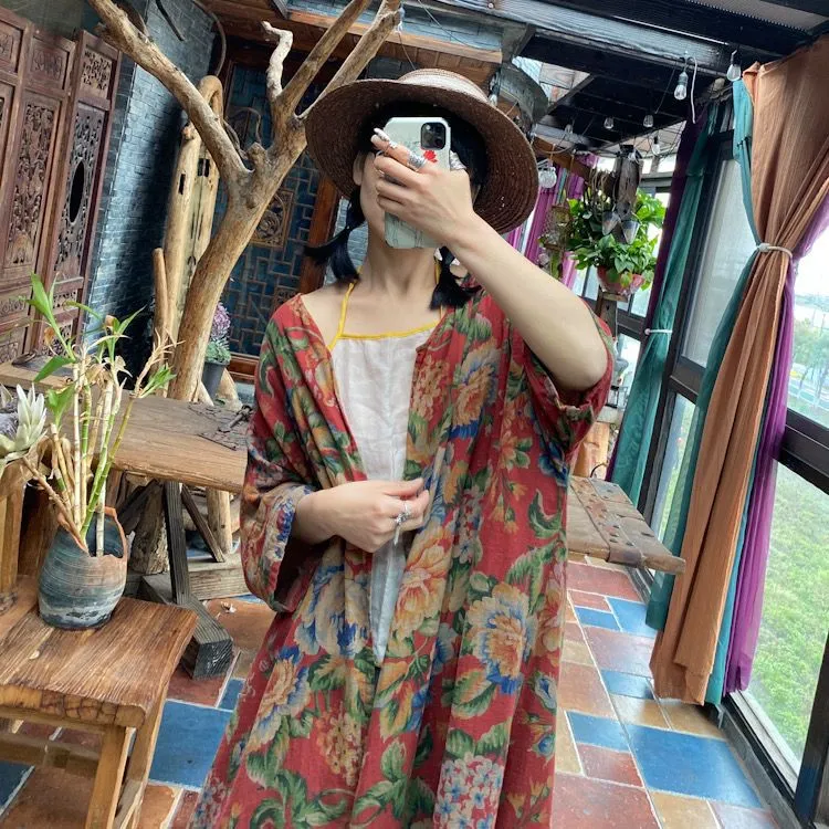 Vintage Bloom Kimono